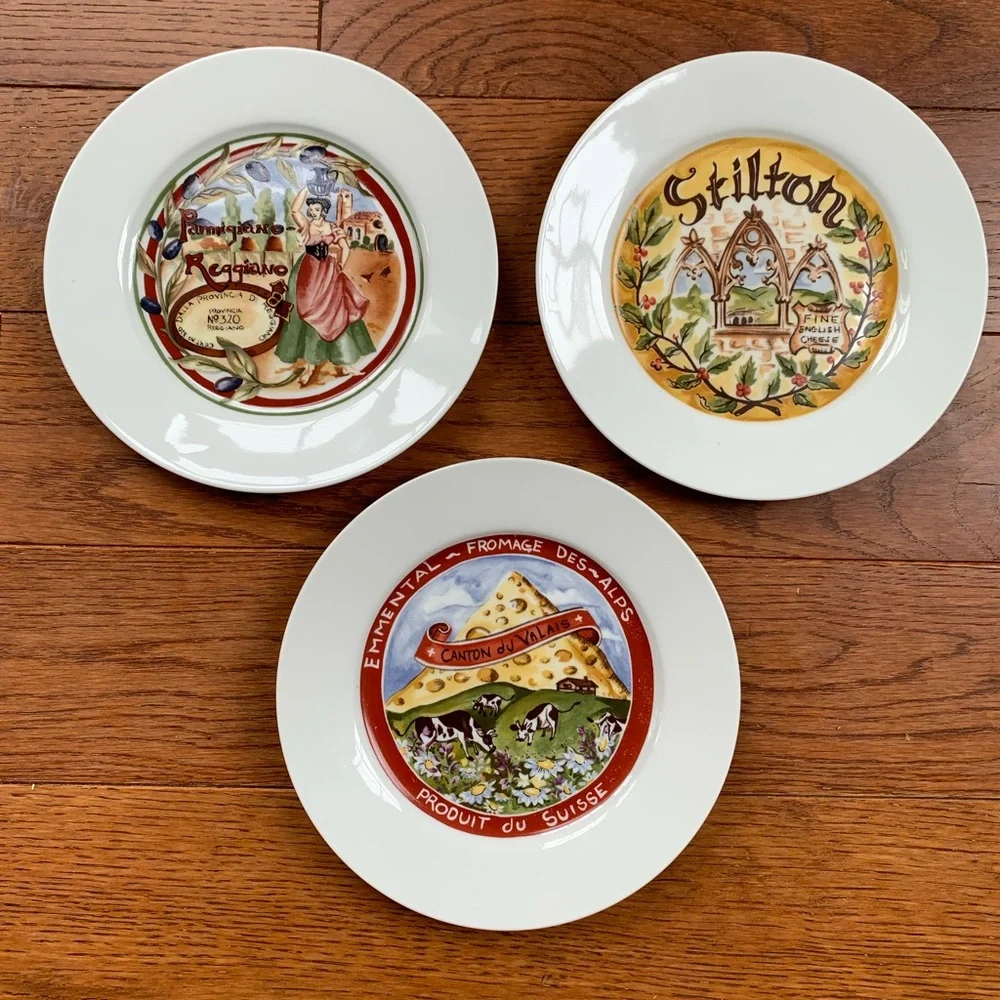 Restoration Hardware Cheese Dishes, Vintage